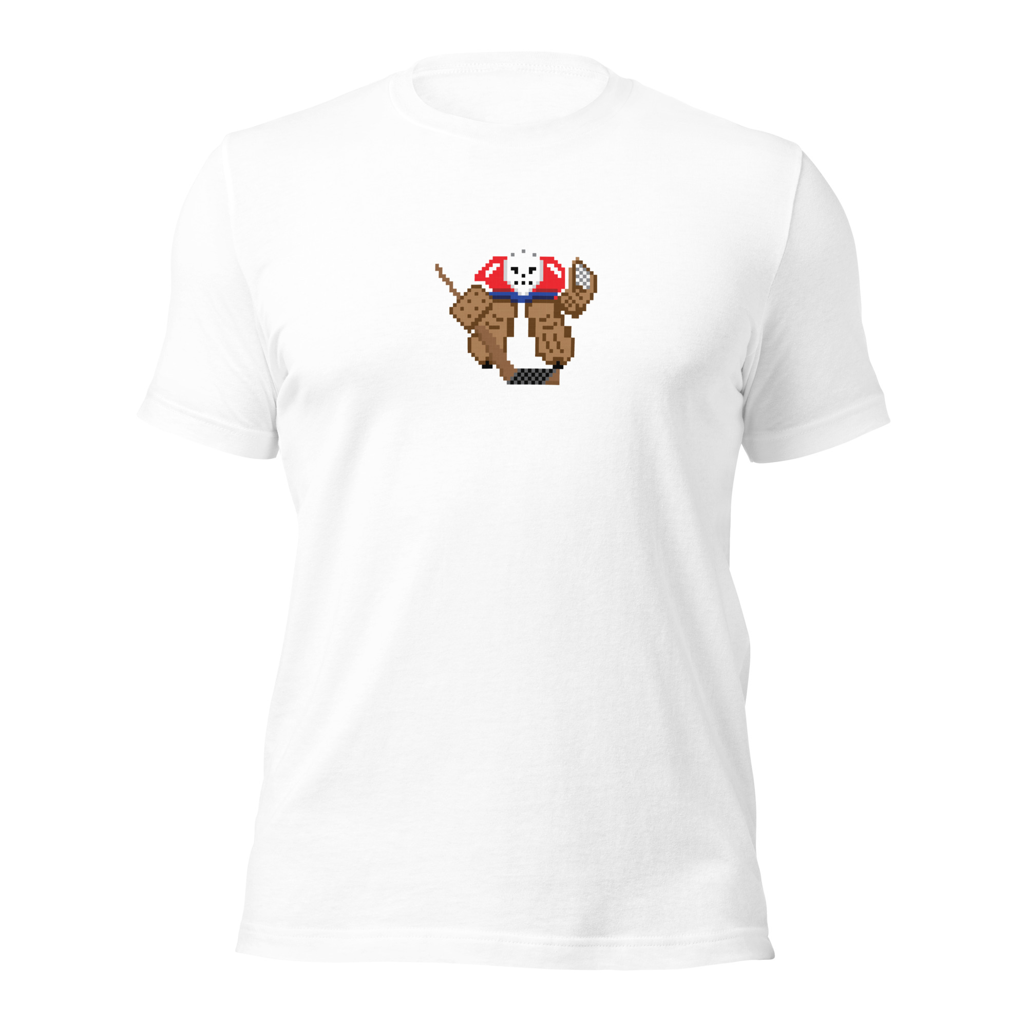 Old School Pixel Goalie T-Shirt - Image 4